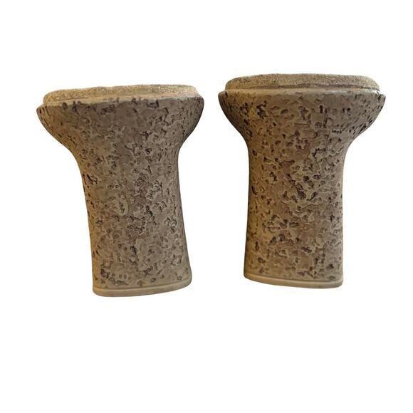 Y2K VTG. BROWN SEQUIN PLATFORM WEDGE HEELS SANDALS GROOVE SZ.‎ 8 - Picture 5 of 8